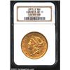 Image 1 : 1873-S $20 Closed 3 AU53 NGC.
