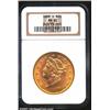 Image 1 : 1888-S $20 MS62 NGC.