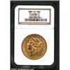 Image 1 : 1889-CC $20 AU58 NGC.
