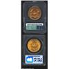 Image 2 : 1901-S $20 MS60 PCGS, moderately abraded, yet lustrous with a mostly bright, orange-gold sheen; and 