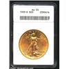 Image 1 : 1909-D $20 AU55 ANACS.