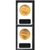 Image 2 : 1915-S $20 MS63 ANACS, nicely frosted, the orange-gold surfaces do not reveal any sizeable or indivi