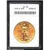 Image 1 : 1925-D $20 AU58 ANACS.