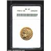 Image 1 : 1908-D $5 MS62 ANACS.