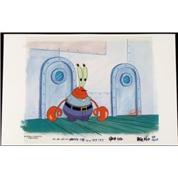 Spongebob Cel Production Satifaction Original Art