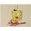 Image 2 : Production Original Cel Art A Bit Confused Spongebob