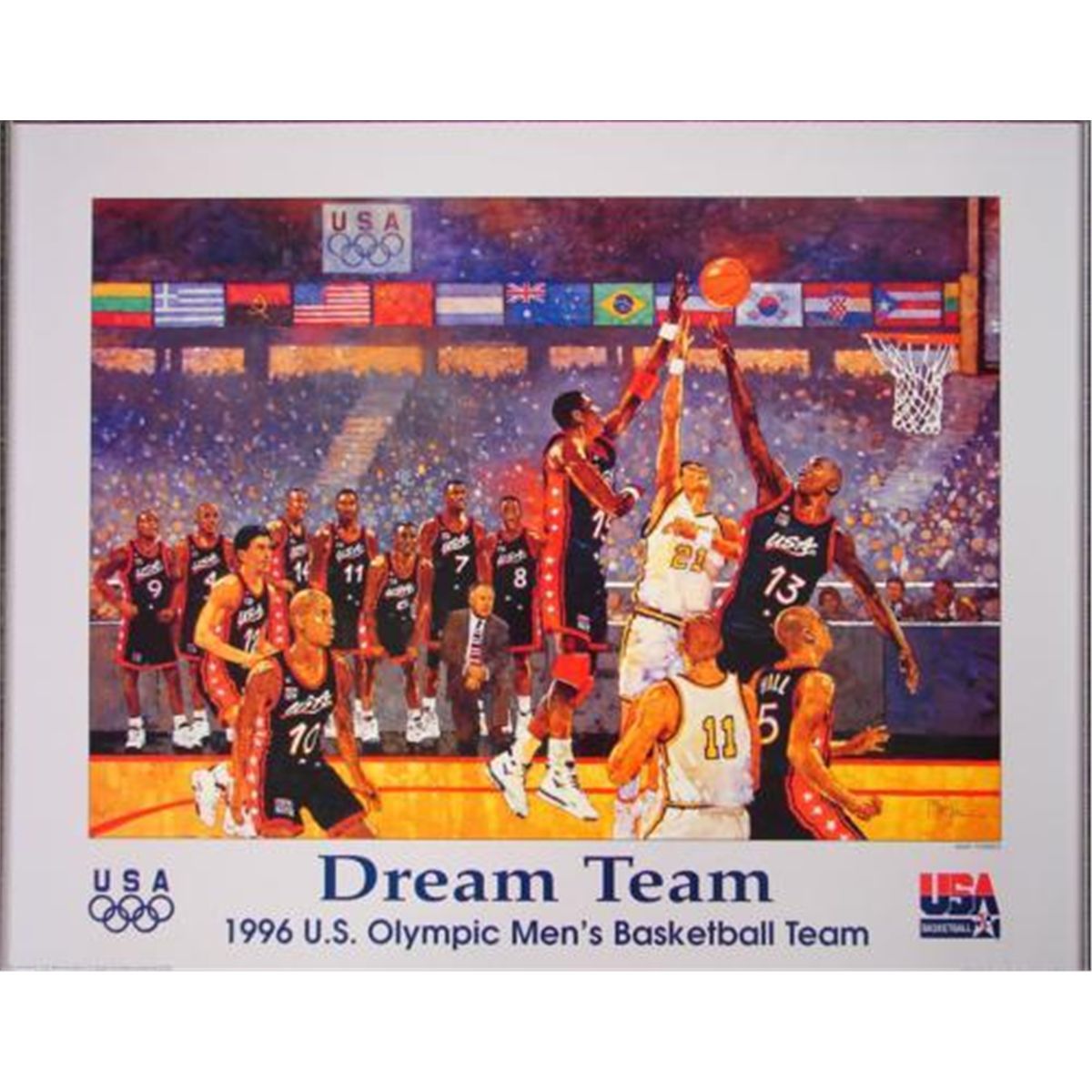 Us dream team coach hi-res stock photography and images - Alamy 1996 olympic dream team