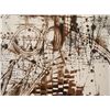 Image 2 : Johnny Friedlaender Small Art Print Abstract 2 Color