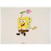 Image 2 : Jump For Joy SpongeBob Original Production Art Cel