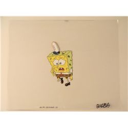 Day Dreaming Original SpongeBob Art Cel Animation