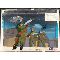 X-Men Orig Background Signed Cel Stan Lee Production