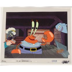 Background Spongebob Animation Original Cel Art