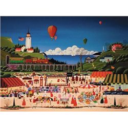 Nicky Watanabe FLEA MARKET LE Signed NAIF Art Print