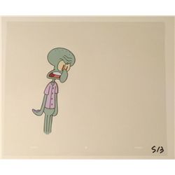 Cel SpongeBob Original Angry Squidward Animation Art