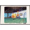 Image 1 : Original Cel Messed Up Animation Background Spongebob