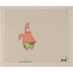 Production Patrick Reach SpongeBob Cel Art Original