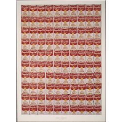 Andy Warhol Art Print 100 Cans Campbell Soup