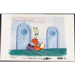 Original Cel Taking Orders Spongebob Production Art