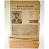 Image 2 : 1912 WANTED POSTER FOR LOUIE THE LUMP FOR FELONY
