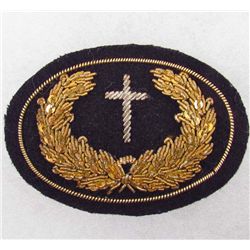 US CIVIL WAR ARMY CHAPLAIN OFFICERS KEPI CAP BADGE