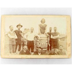 EARLY HISTORIC ENCAMPMENT PHOTO IN THE CAPE MAY / ATLANTIC CITY AREA