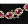 Image 3 : 14K GOLD RUBY AND DIAMOND NECKLACE