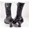 Image 2 : VICTORIAN LEATHER HIGH-HEELED SHOES