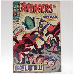 1967 THE AVENGERS NO. 46 COMIC BOOK- 12 CENT COVER