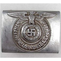 GERMAN NAZI WAFFEN SS EM BELT BUCKLE