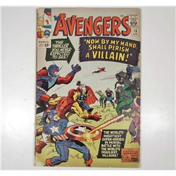 1965 THE AVENGERS NO. 15 COMIC BOOK - 12 CENT COVER
