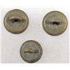 Image 2 : LOT OF 3 CONFEDERATE CIVIL WAR UNIFORM TUNIC BUTTONS