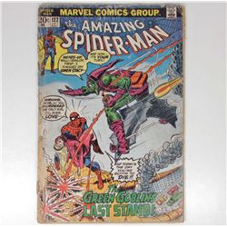 1973 THE AMAZING SPIDER-MAN NO. 122 COMIC  BOOK - 20 CENT COVER