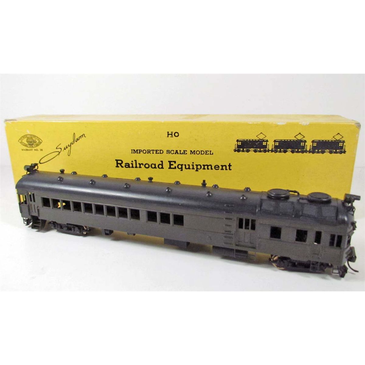 SUYDAM BRASS HO SCALE BRILL GASELECTRIC 75' COMBINATION COACH TRAIN