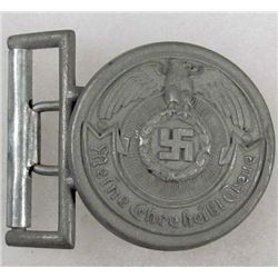 GERMAN NAZI WAFFEN SS OFFICERS BELT BUCKLE - SCARCE