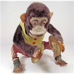 VINTAGE MONKEY W/ SYMBOLS BATTERY OPERATED TOY