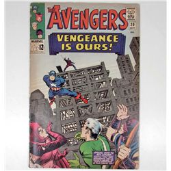 1965 THE AVENGERS NO. 20 COMIC BOOK - 12 CENT COVER
