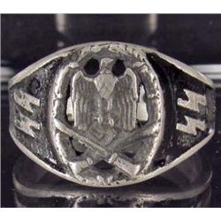 GERMAN NAZI SS GENERAL ASSAULT RING