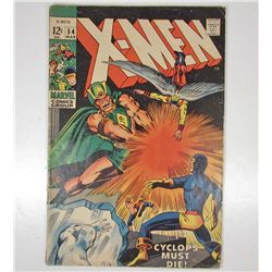 1969 X-MEN NO. 54 COMIC BOOK - 12 CENT COVER