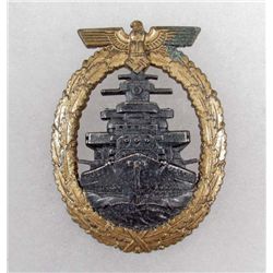GERMAN NAZI NAVAL HIGH SEAS FLEET BADGE