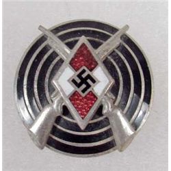 GERMAN NAZI HITLER YOUTH SHOOTING AWARD