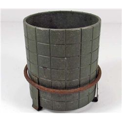 GERMAN NAZI POTATO MASHER GRENADE HEAD FRAGMENTATION SLEEVE - SCARCE