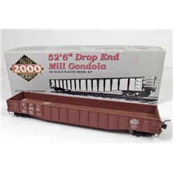 LIFE LIKE PROTO 2000 - 52' 6" DROP END MILL GONDOLA - HO SCALE TRAIN
