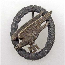 GERMAN NAZI LUFTWAFFE PARATROOPER BADGE