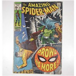 1969 THE AMAZING SPIDER-MAN NO. 79 COMIC BOOK - 15 CENT COVER