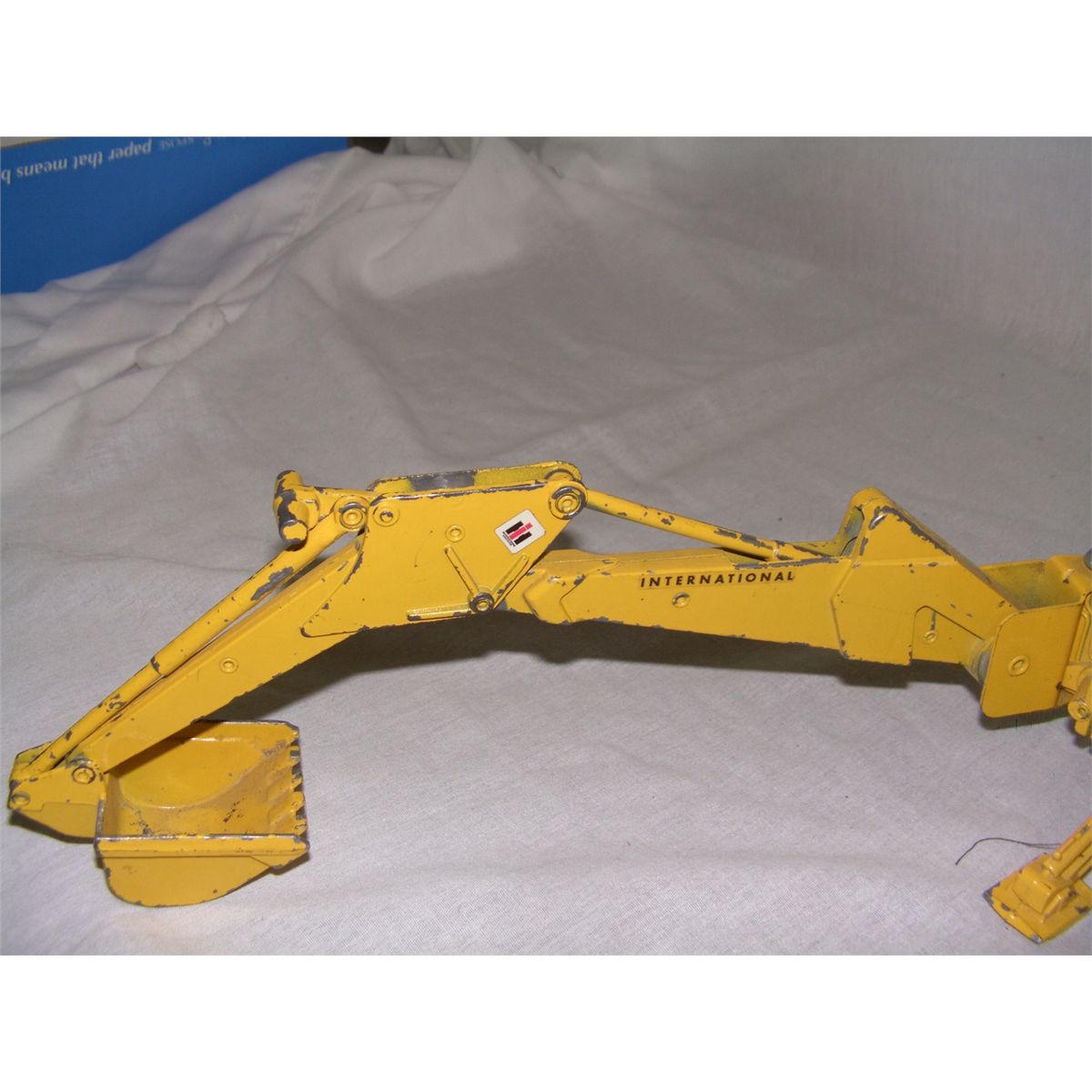 metal toy international backhoe