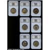 Image 1 : 1936-S 50C Bay Bridge MS64 NGC, warm golden-orange iridescence confirms the originality of this fros