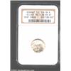 Image 1 : Undated 50C (1964) Kennedy Half Dollar--Struck on a Silver Dime Planchet--MS61 NGC.