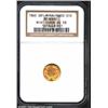 Image 1 : 1860 G$1 Gold Dollar--Misaligned Die Reverse--AU58 NGC.