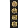 Image 2 : A lot of Uncertified Liberty Double Eagles: 1893-S $20 AU50; 1895-S AU50; 1896-S AU50; and an 1897-S