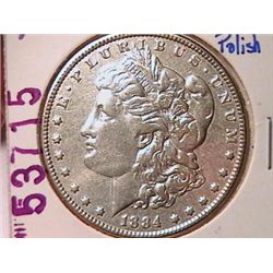 1884 Morgan Dollar VF20
